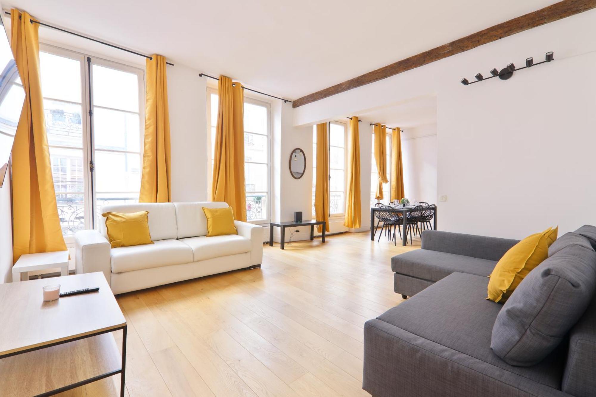 Appartement Mezzanine Quartier Chatelet Les Halles 4 Free Netflix 파리 외부 사진