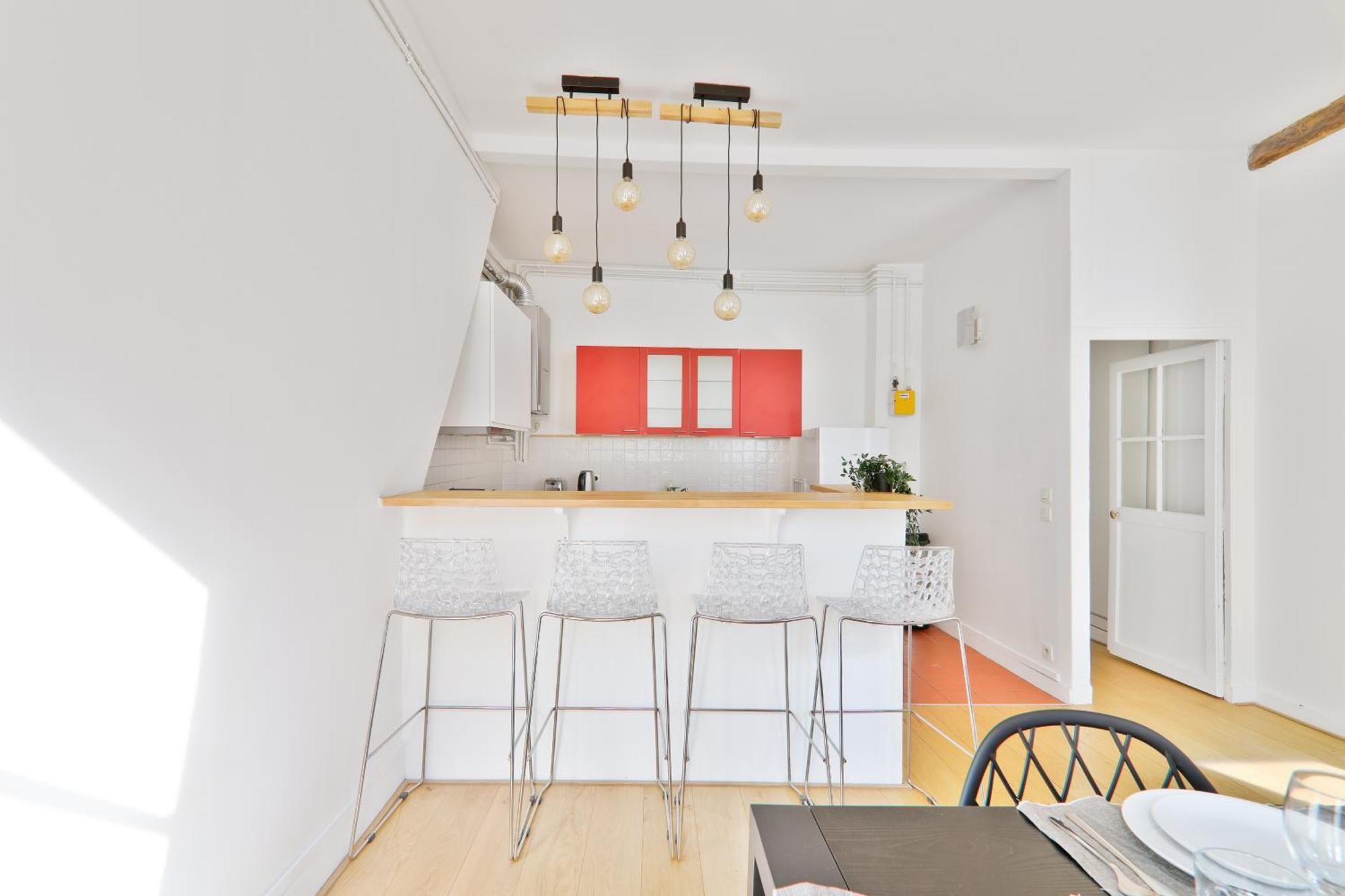 Appartement Mezzanine Quartier Chatelet Les Halles 4 Free Netflix 파리 외부 사진